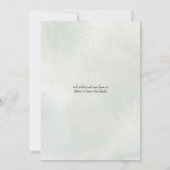 Wellness-Center Day Junggeselinnen-Abschied Einladung (Rückseite)