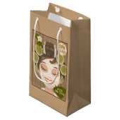 Wellness-Center Day Me Time Geschenktaschen Kleine Geschenktüte (Vorderseite Schrägansicht)