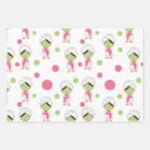 Wellness-Center Day Niedlich Girl Wrapping Paper S Geschenkpapier Set (Vorderseite)