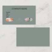 Wellness-Center der Visitenkarte (Vorne/Hinten)