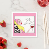 "Wellness-Center" Diva Serviette (Beispiel)