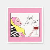 "Wellness-Center" Diva Serviette (Vorderseite)