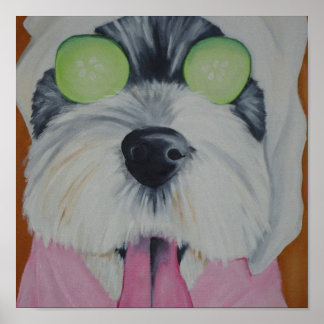Wellness-Center Dog Poster