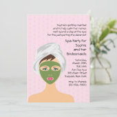 Wellness-Center Einladung (Stehend Vorderseite)