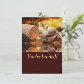 Wellness-Center Einladung (Stehend Vorderseite)