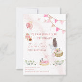 Wellness-Center Einladung zum Geburtstag (Vorderseite)