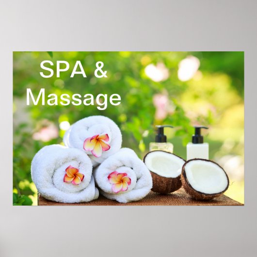WELLNESS-CENTER-Einstellungen Poster (Vorne)