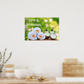 WELLNESS-CENTER-Einstellungen Poster (Küche)