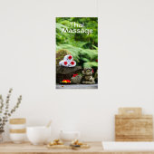 WELLNESS-CENTER-Einstellungen Poster (Küche)