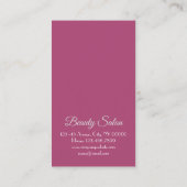 WELLNESS-CENTER Essenzielle Ölmassage Aromatherapi Terminkarte (Rückseite)