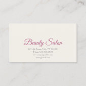 WELLNESS-CENTER Essenzielle Ölmassage Aromatherapi Terminkarte (Rückseite)