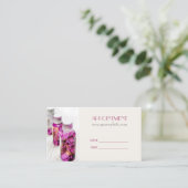 WELLNESS-CENTER Essenzielle Ölmassage Aromatherapi Terminkarte (Stehend Vorderseite)