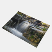 Wellness-Center Falls Ruhe vor der Tür Fußmatte (Schrägansicht)