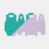 Wellness-Center Farbblock Aquamarin Lavendel Gastg Geschenkschachtel (Ungefaltet)