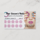 Wellness-Center, Fitness, Salon, Salon, Salon, Sal Treuekarte (Vorderseite)