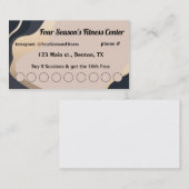 Wellness-Center, Fitness, Salon, Salon, Salon, Sal Treuekarte (Vorne/Hinten)