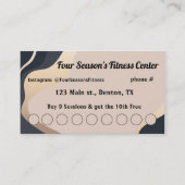 Wellness-Center, Fitness, Salon, Salon, Salon, Sal Treuekarte (Vorderseite)