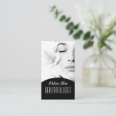 Wellness-Center für eine klare Hauthautdermatologi Visitenkarte (Stehend Vorderseite)