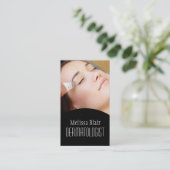 Wellness-Center für eine klare Hauthautdermatologi Visitenkarte (Stehend Vorderseite)