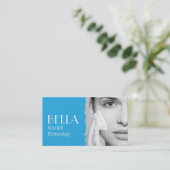 Wellness-Center für eine klare Hauthautdermatologi Visitenkarte (Stehend Vorderseite)