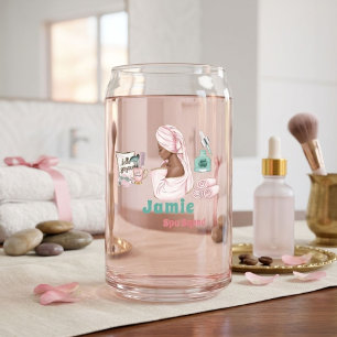 Wellness-Center Geburtstag Sleepover Pamper Geburt Dosenglas