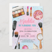 WELLNESS-CENTER Geburtstagsfeier einladen, WELLNES Einladung (Vorne/Hinten)