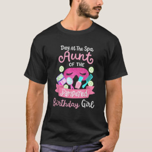 Wellness-Center Geburtstagsfeier Tante des verwöhn T-Shirt