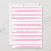 Wellness-Center Geburtstagsparty Redaktiontable Ei Einladung (Rückseite)