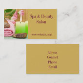 Wellness-Center-Geschäfts-Karte Visitenkarte (Vorne/Hinten)