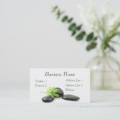 Wellness-Center-Geschäfts-Karte Visitenkarte (Stehend Vorderseite)