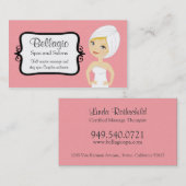 Wellness-Center-Geschäfts-Karten Visitenkarte (Vorne/Hinten)