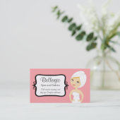 Wellness-Center-Geschäfts-Karten Visitenkarte (Stehend Vorderseite)