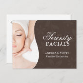 Wellness-Center Geschenkgutschein Postkartengröße Postkarte (Vorne/Hinten)