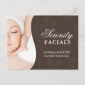 Wellness-Center Geschenkgutschein Postkartengröße Postkarte (Vorderseite)