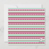 Wellness-Center Girls Einladung (Rückseite)