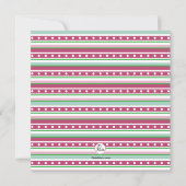 Wellness-Center Girls Einladung (Rückseite)