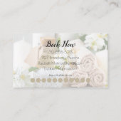 Wellness-Center Handgeschriebene Script Calligraph Visitenkarte (Rückseite)