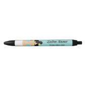 Wellness-Center Illustration für kundenspezifische Kugelschreiber (Vorderseite)