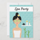 Wellness-Center Illustration Wellness-Center Day B Einladung (Vorderseite)