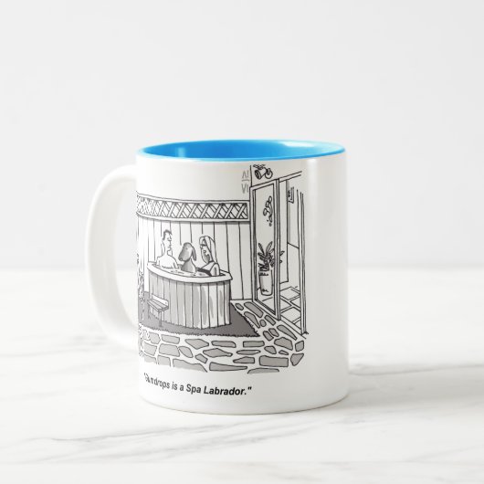 Wellness-Center Labrador Blue Tasse (Vorderseite Links)
