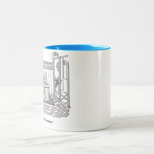 Wellness-Center Labrador Blue Tasse (Mittel)