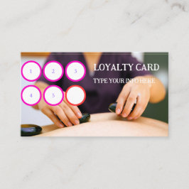 WELLNESS-CENTER LOYALTY CARD VISITENKARTE