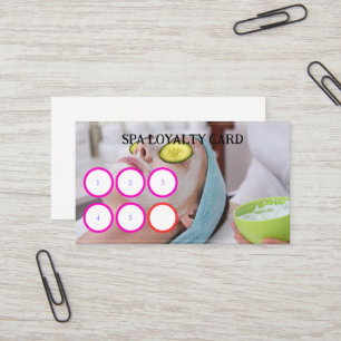 WELLNESS-CENTER LOYALTY CARD VISITENKARTE