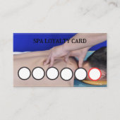 WELLNESS-CENTER LOYALTY CARD VISITENKARTE (Vorderseite)