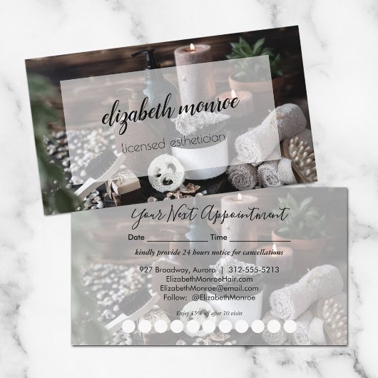 Wellness-Center Loyalty Terminkarte