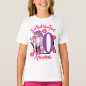 Wellness-Center Make up Birthday Girl | Zollalter T-Shirt (Vorderseite)
