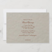 Wellness-Center, Massage, Entspannung Einladung (Rückseite)