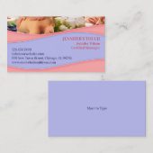 Wellness-Center-Massage-Geschäfts-Karte Visitenkarte (Vorne/Hinten)