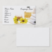 Wellness-Center/Massage-Geschäfts-Karte Visitenkarte (Vorne/Hinten)