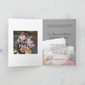 Wellness-Center/Massage/Pediküre Salonszene Schwar Einladung (Innenseite)